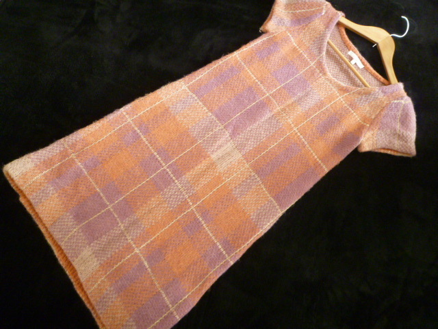 PROPORTION BODY DREESING/プロポーションボディドレッシング△くすんだピンク系モヘヤ混ニットワンピース3/サンエー△① 212拍卖