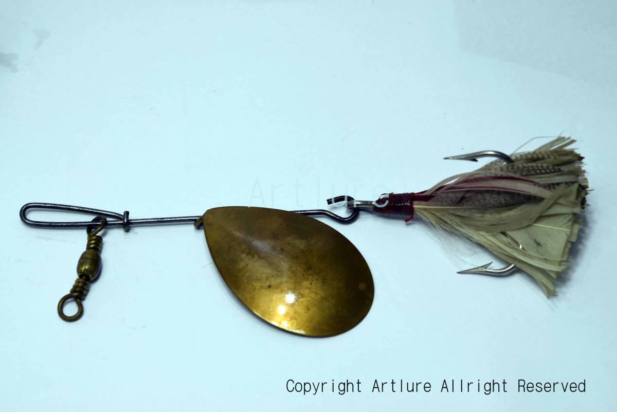 T.W.LUCAS : JAMESTOWN N,Y. C1980 LUCAS BAIT CO,LTD : VINTAGE SPINNER拍卖
