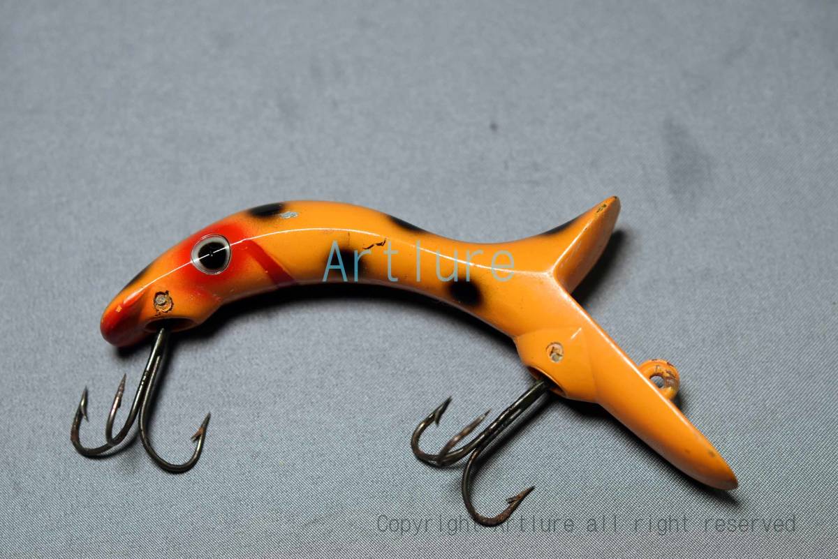 SHURBITE ,,SHE-DEVIL,,THE SPORTMAM'SCO,.ILLINOIS,USA C1949 OLD LURE.3007/8INCH拍卖