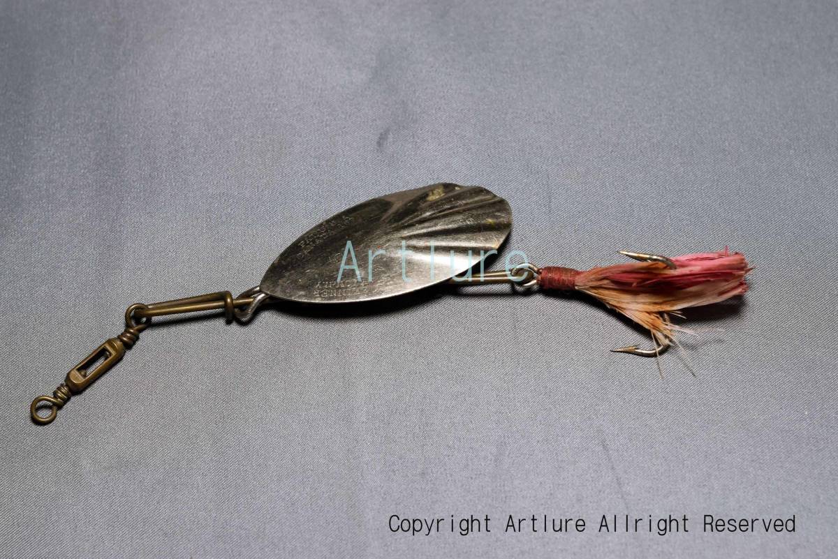 TURKY FOOT,G.M.SKINNER,C1874年,,DAYTON.NEW YORK,VINTAGE SPINNER.PATENT USA,CANADA 1874,NAME ON PROPELLER, SIZE,5,蒐集家向け拍卖