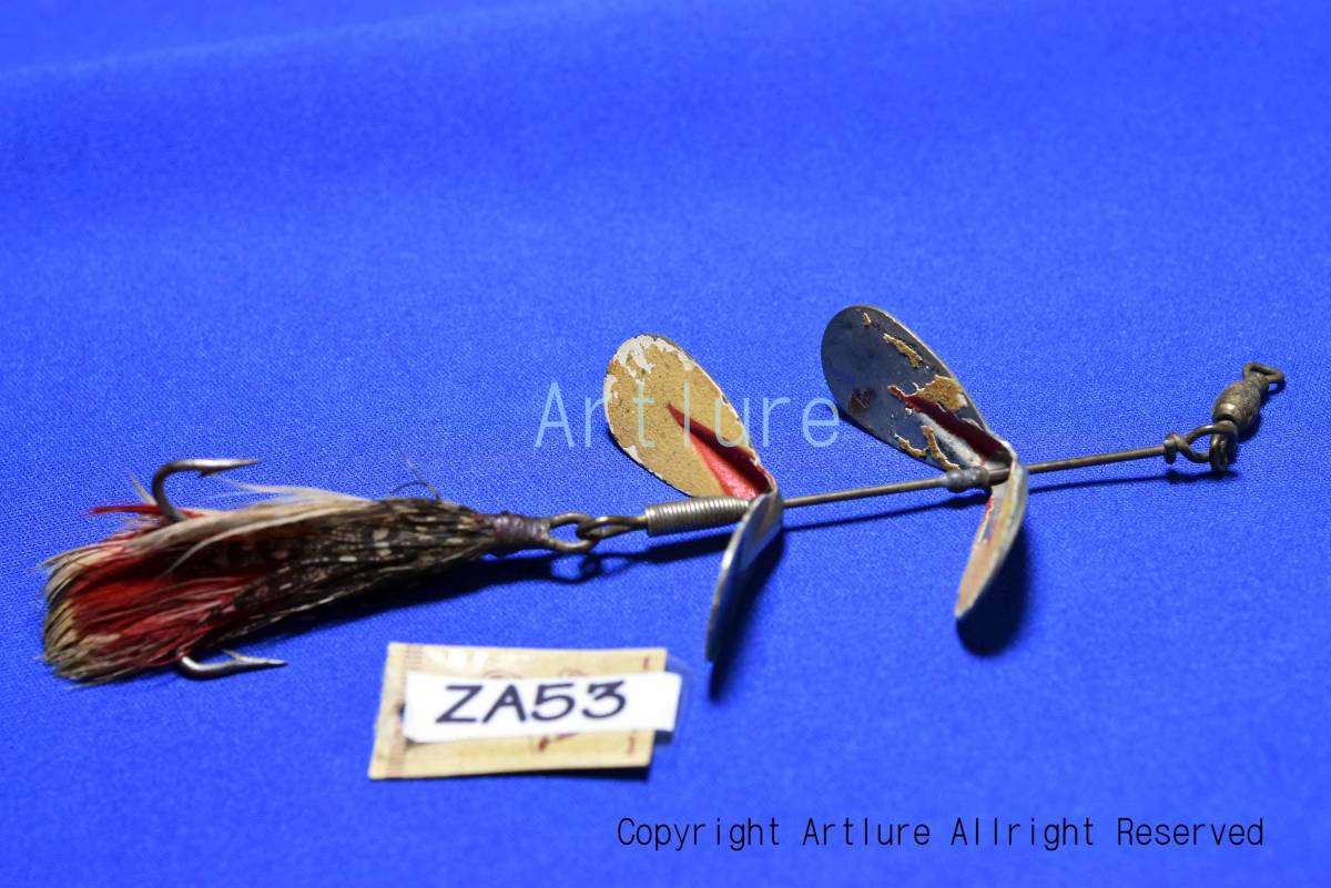 AUSTRALIAN TANDEMS,1880年後期、OHAIO,USA,PFLUGER,VINTAGE SPINNER,蒐集家向け、 RARE LURE,NAME ON PROPELLER(#ZA53-18)拍卖