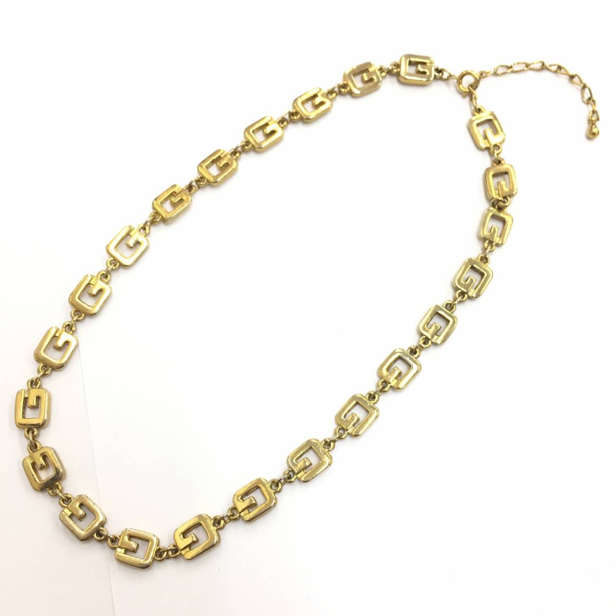 ネックレス シンプル Gのような形 金色/ゴールド色 レディース アクセサリー拍卖
