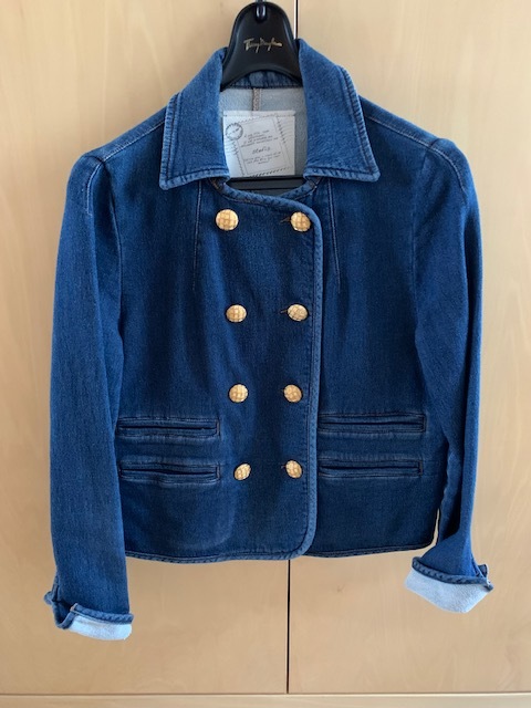 ■ stefis シュテフィス デニム素材 ジャケット 中古 ■拍卖