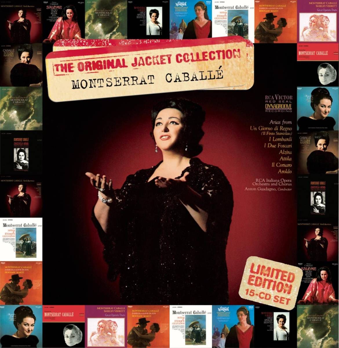 Montserrat Caballe Original Jackets Collection 15CD拍卖