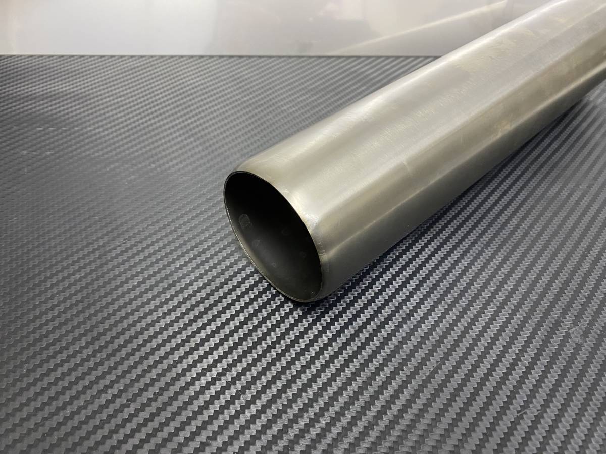チタンパイプ 70φ×1.0t×10cm 片側絞り加工 拍卖