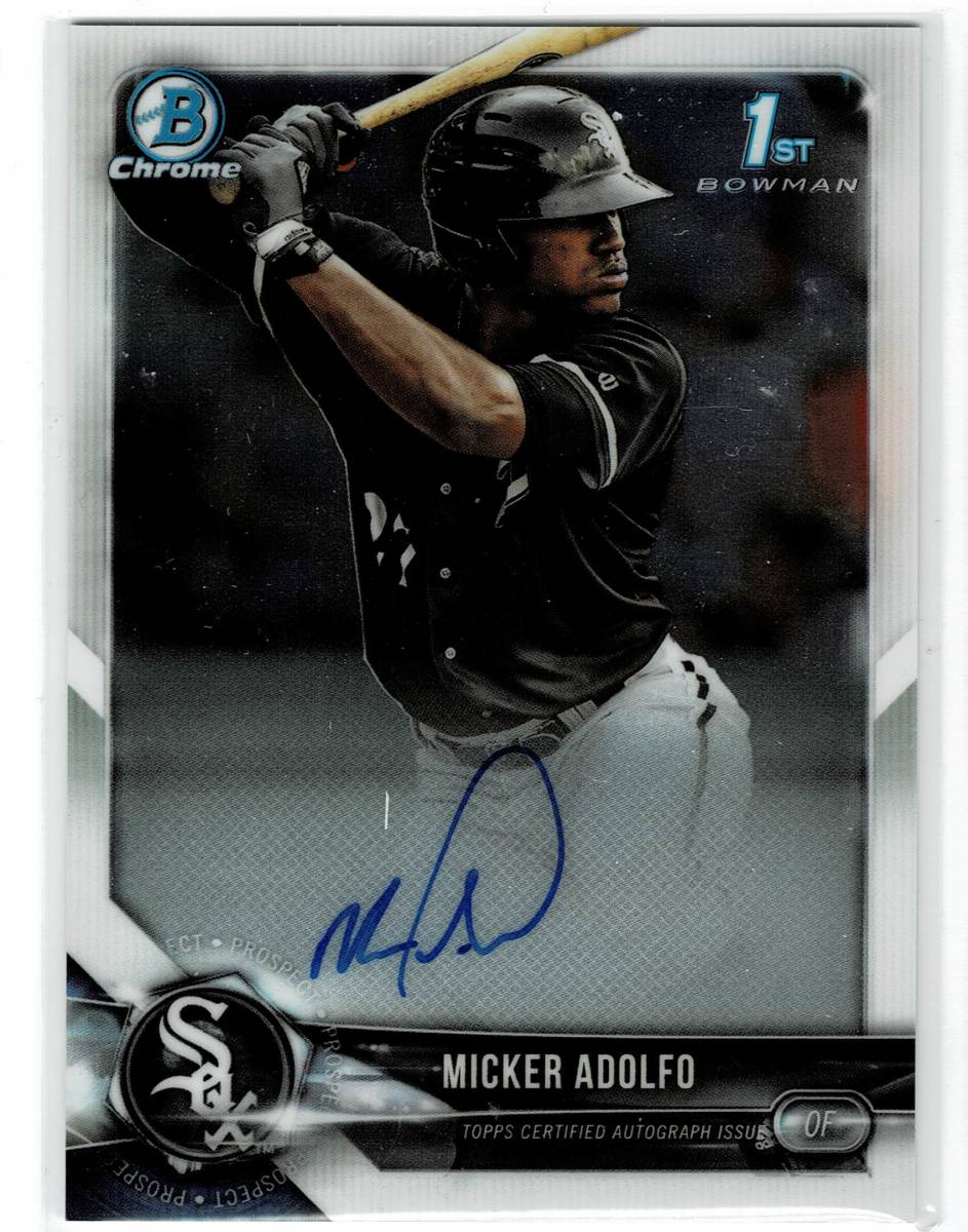 2018 Bowman Chrome Micker Adolfo Auto 拍卖