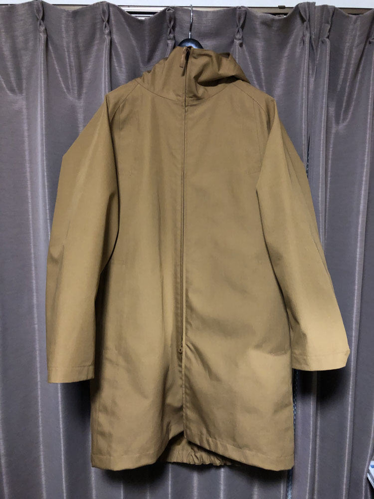 【UNIQLOユニクロ】 ブロックテックコート L ブラウン UNIQLO U ユニクロU拍卖