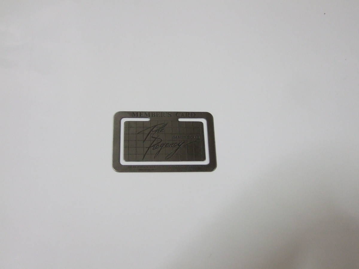 The Regency ディスコ ザ・リージェンシー メンバーズカード DISCO拍卖