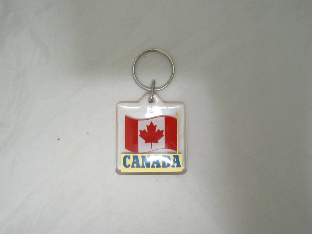 レトロキーホルダー カナダ CANADA キーホルダー [gkm拍卖
