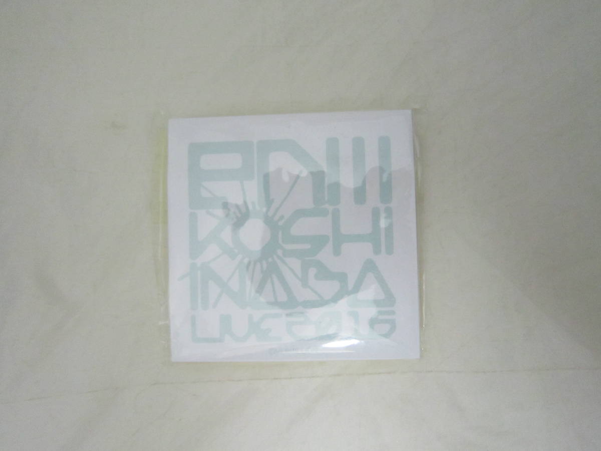 B'z Koshi Inaba LIVE 2016 ~enIII~ チャリティーグッズ のり付き付箋 事務用品 [gli拍卖