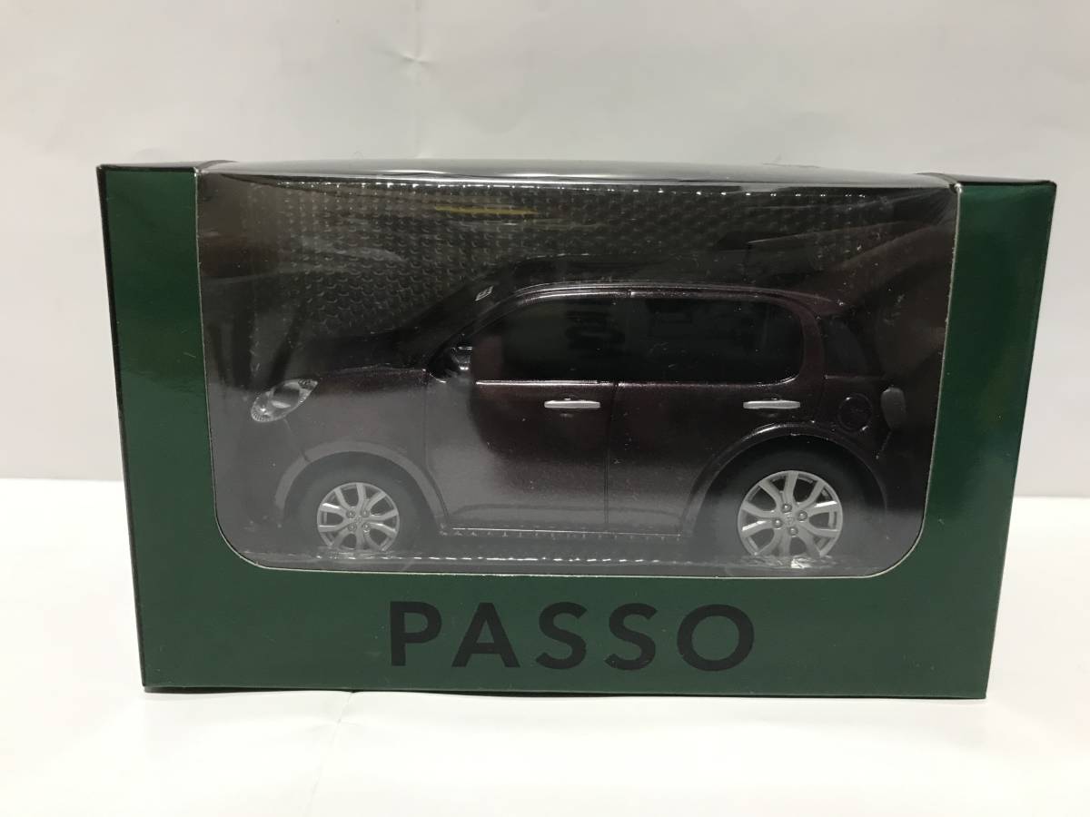 カラーサンプル トヨタ PASSO パッソ プルバックカー 非売品 ブラウン系拍卖