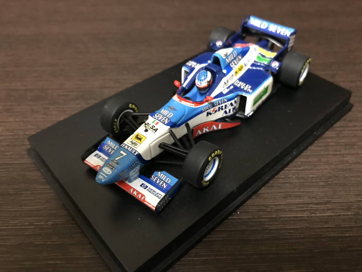 ※ 1/43 MINICHAMPS 【MILD SEVEN】 ベネトン・ルノー B196 #7 J.アレジ LAUNCH 1997拍卖