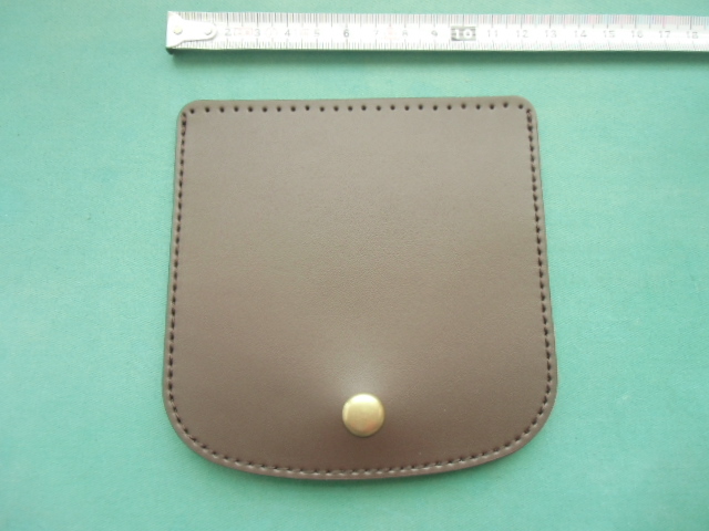 最終処分 本皮 アタッチメントU-1 留め具 マグネット ホック こげ茶 キルト バック 袋物 カバー拍卖