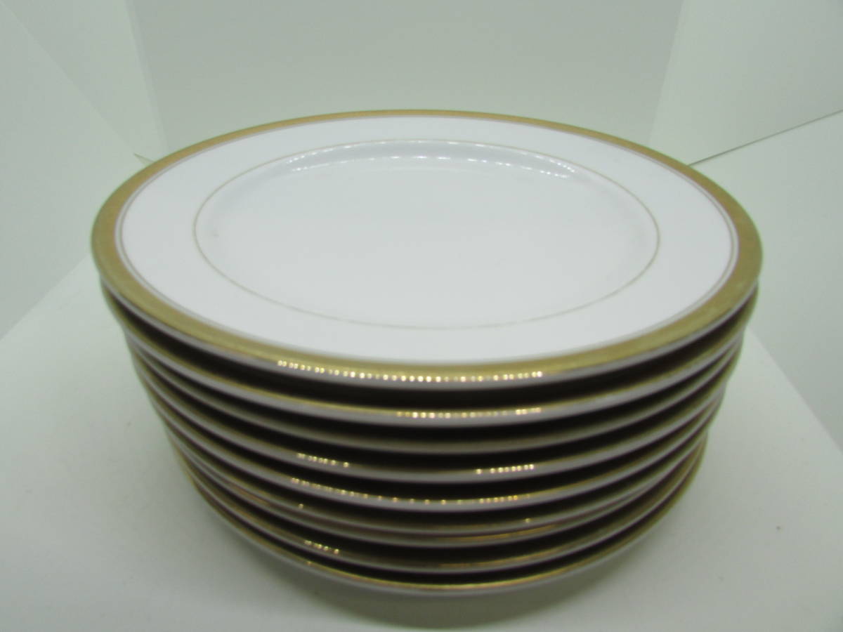 【送料無料】大皿 プレート10枚 FINE CHINA YS JAPAN (K328)拍卖
