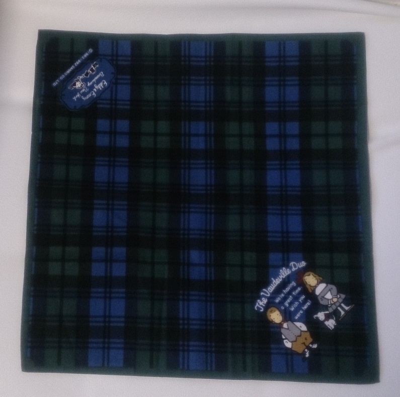 超レア!昭和レトロ!美品★ザ ボードビルデュオ The Vaudeville Duo★サンリオ エディ&エミィ Eddy&Emmy★ハンカチ★ sanrio拍卖