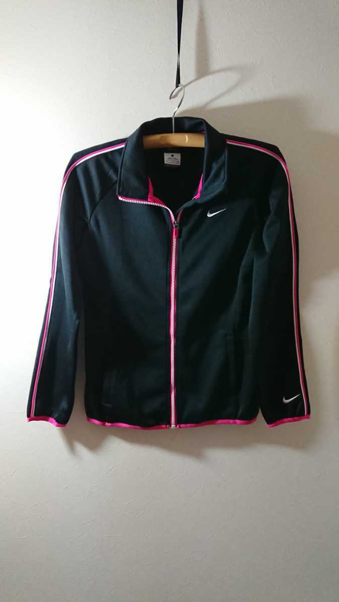 NIKE レディース DRY FIT仕様 ジャージ ジャケット Sサイズ ナイキ トレーニングジャケット ランニング トップス拍卖