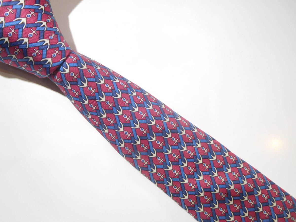 (45)★HERMES エルメス★ネクタイ/5 超美品拍卖
