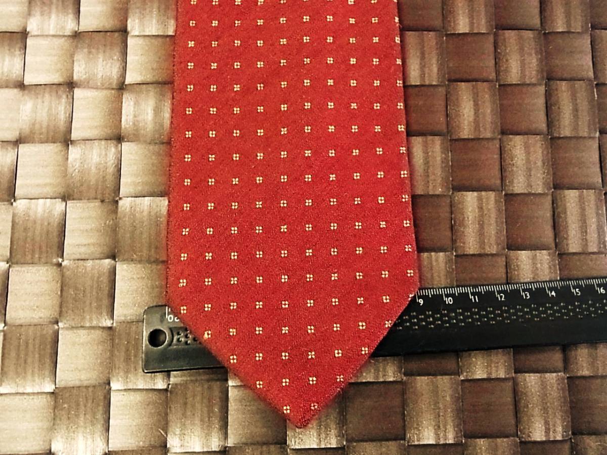 yW1117高級 ウール 生地 美品ヒルトン【HILTON】ネクタイ●拍卖