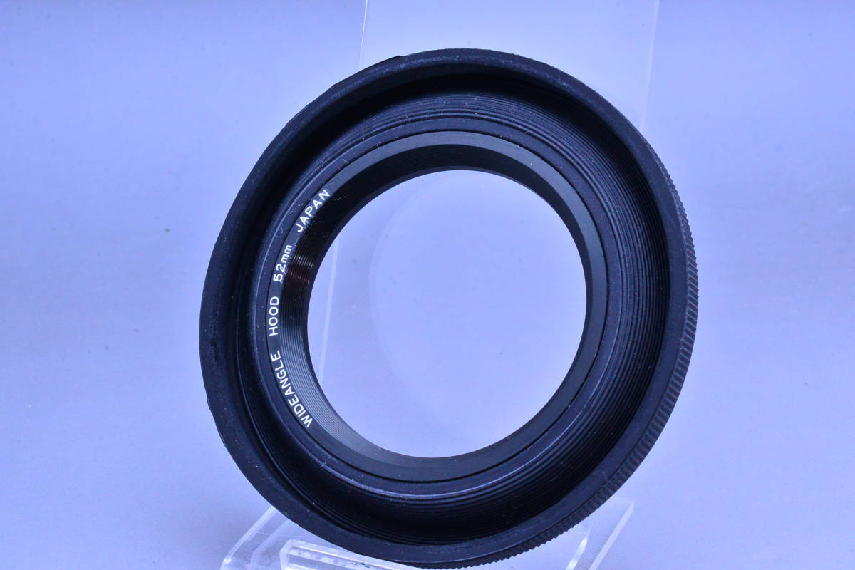 【送料無料】WIDEANGLE HOOD 52mm JAPAN ラバーフード #1拍卖