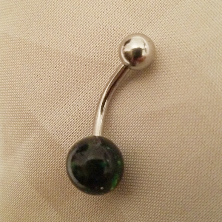 14G ボディピアス☆バナナバーベル(ギャラクシー)拍卖