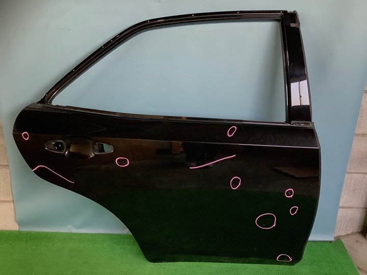 A235-キ中 クラウン ARS210 AWS210 GRS210 リア ドア 右 黒系  ☆拍卖