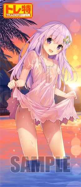 四女神オンライン CYBER DIMENSION NEPTUNE トレーダー特典特大タペストリー /未開封拍卖