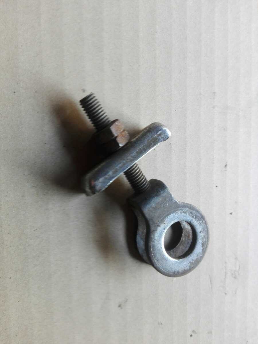 Z250FT 実働車両 から取り外した チエン アジヤスター 部品 1個拍卖