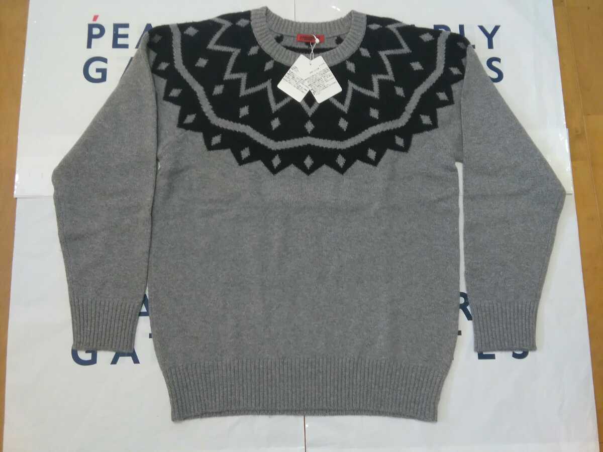 新品 正規品 パーリーゲイツ マスターバニー セーター サイズ 4 グレー拍卖