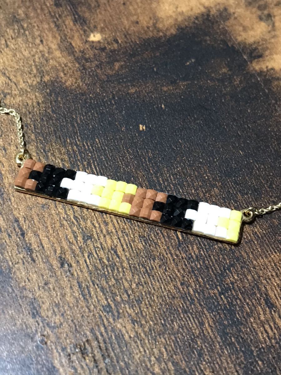 新品未使用 ビーズネックレス かっこいい可愛い拍卖