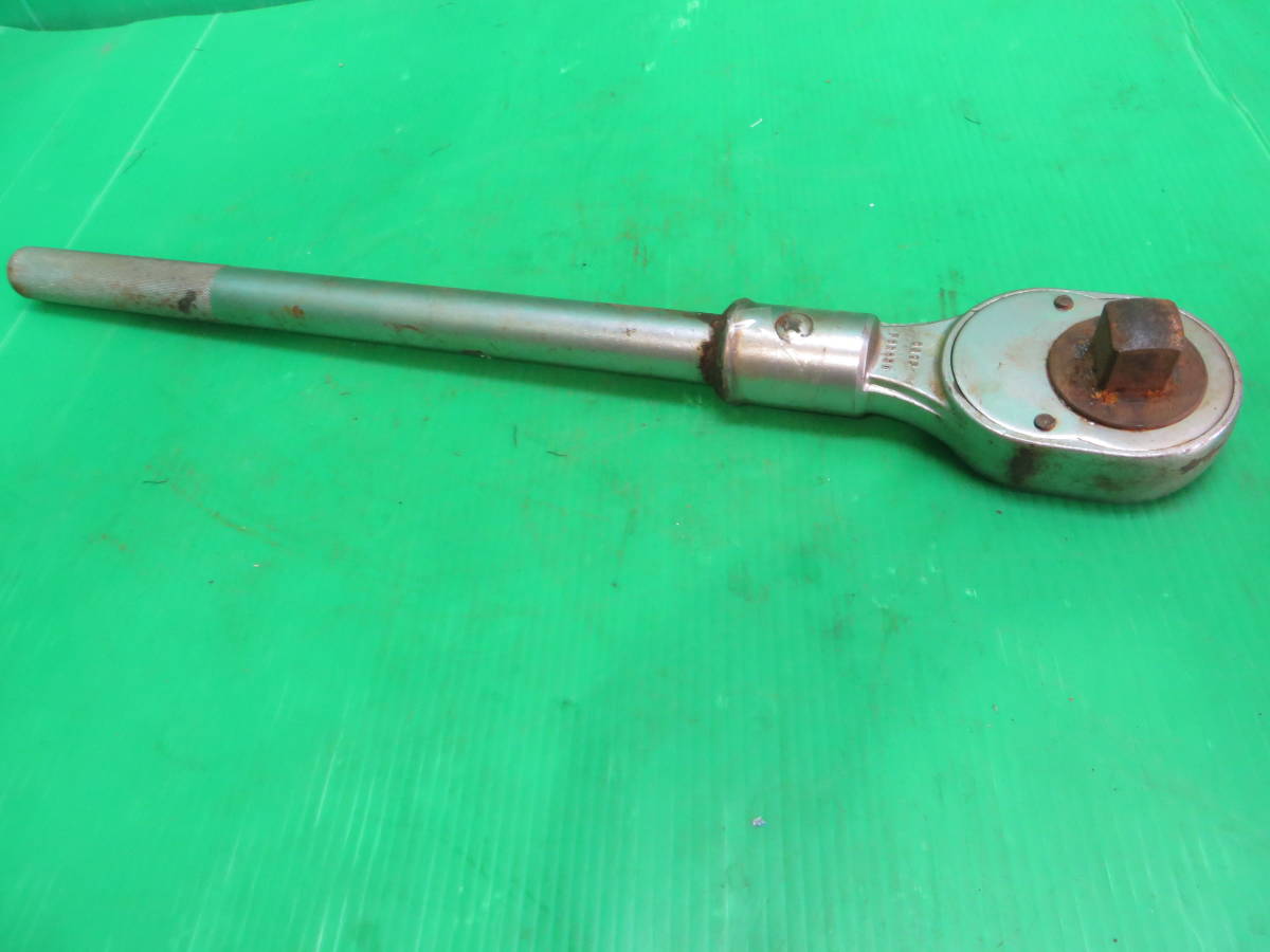 Z1162■KTC ラチェットハンドル 19mm角 全長約49cm 訳アリ拍卖