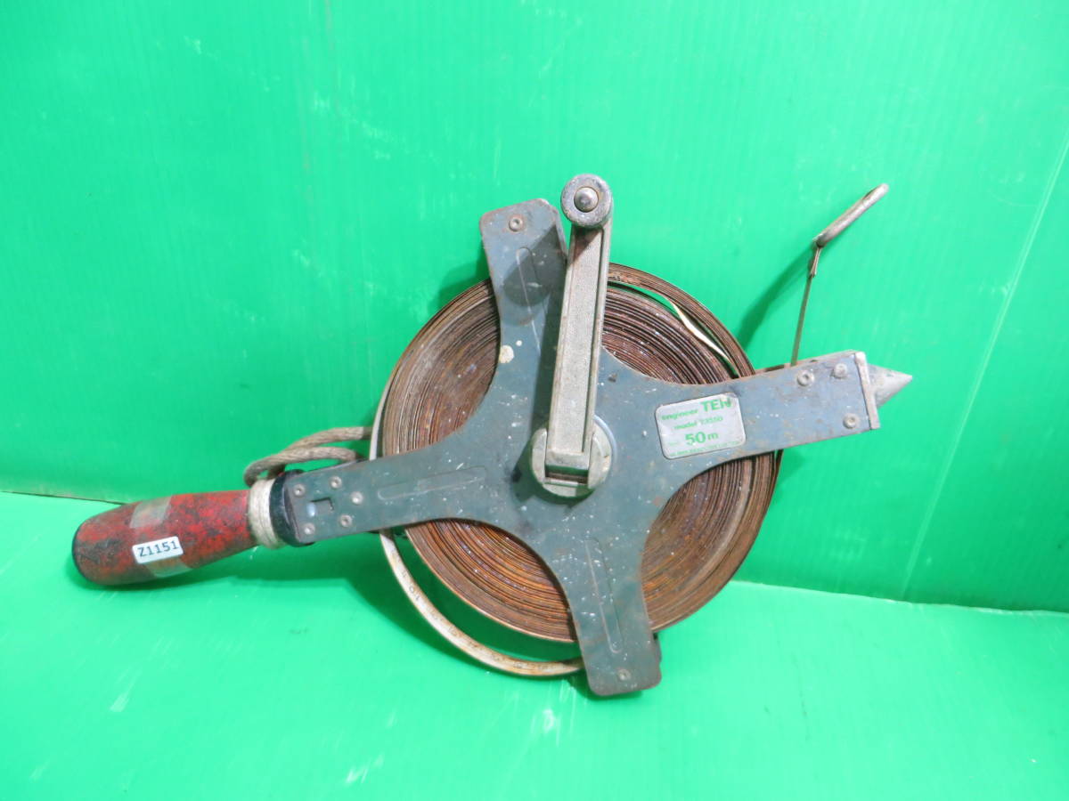 Z1151■タジマ ENGINEER TEN 巻尺 50m model:23550 中古拍卖