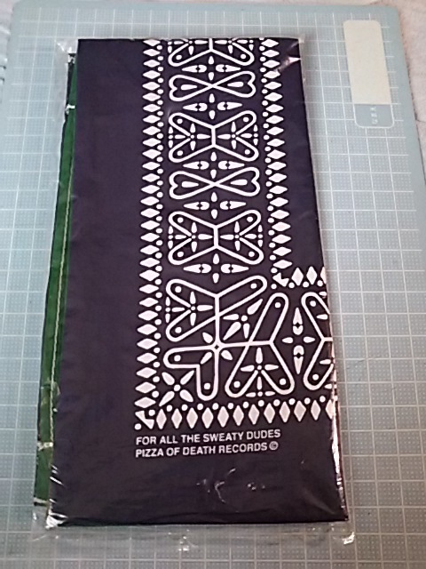 PIZZA BANDANA 'FUKURO' S ken yokoyama pizza of death 横山健 バンダナ袋 /拍卖