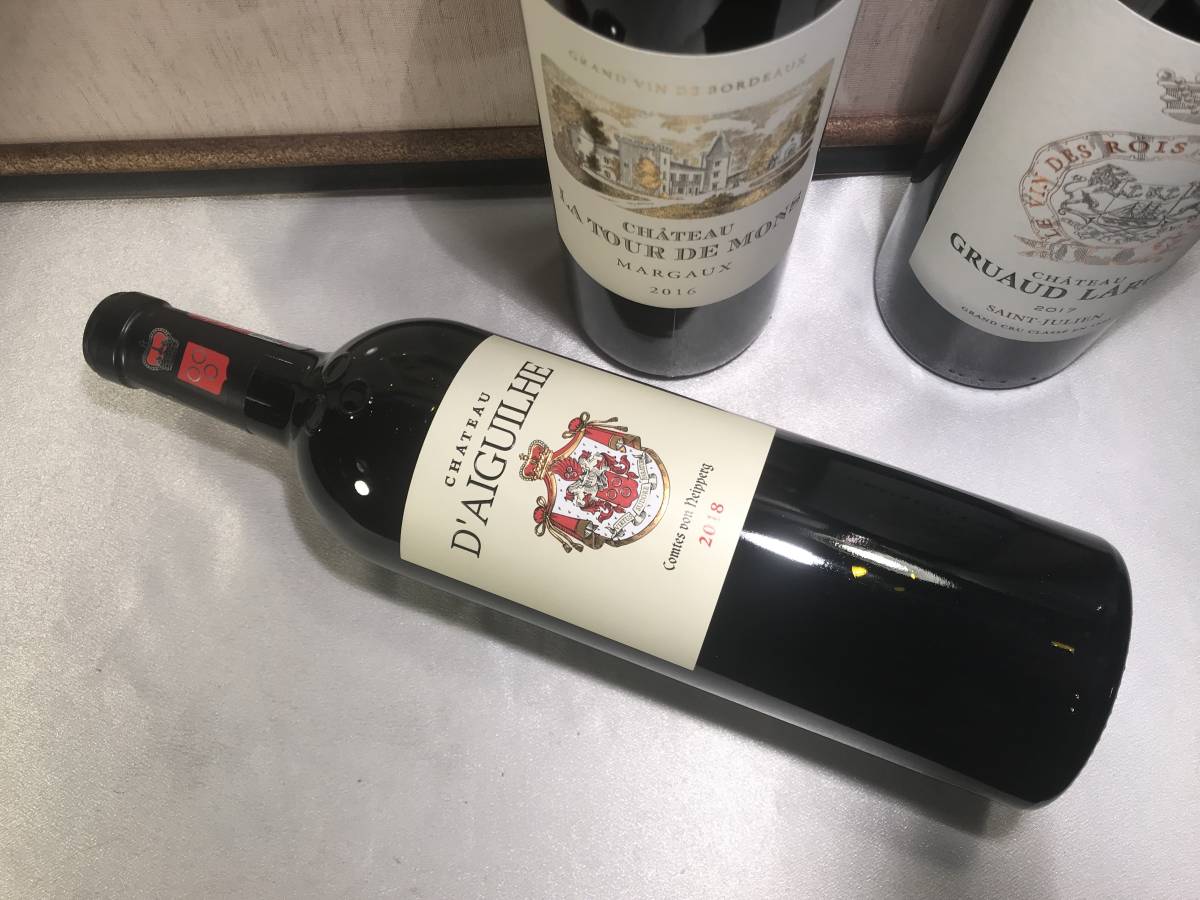 高評価 カノン・ラ・ガフリエールのオーナー、ステファン・フォン・ナイペルグ氏が造るバリューなカスティヨン2018シャトー・デギュイユ拍卖