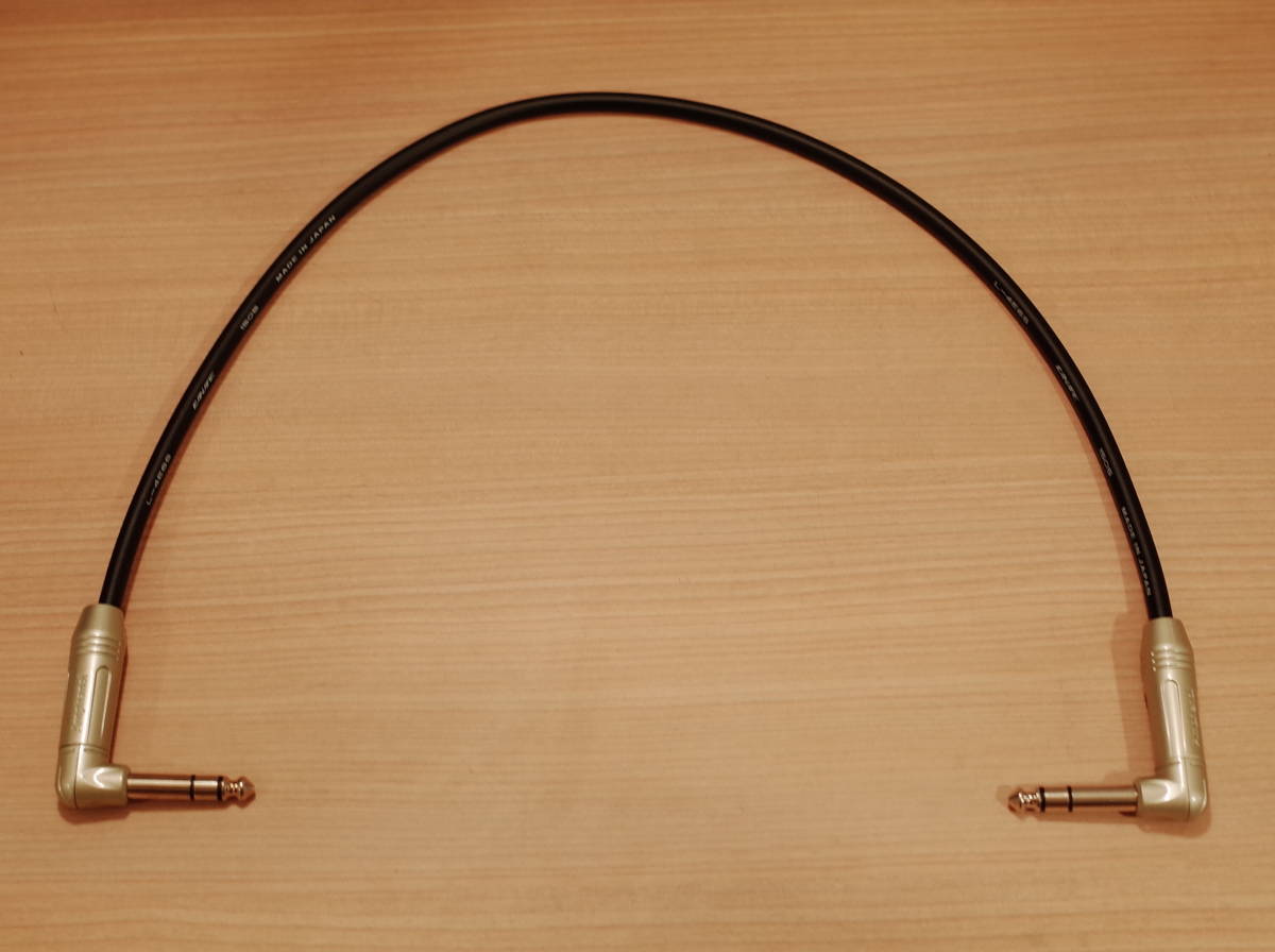 ★ 即決 BELDEN 8428 50cm L型ステレオフォンプラグケーブル (TRS 3極) AMPHENOL ACPS-RN ★拍卖