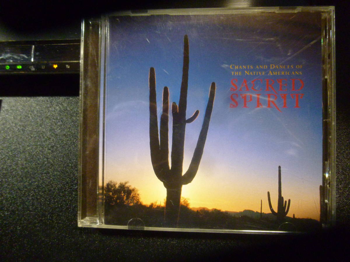☆セイクリッド・スピリット Chants & Dances Of The Native Americans 中古CD ネイティヴ・アメリカン メディテイション ヒーリング拍卖