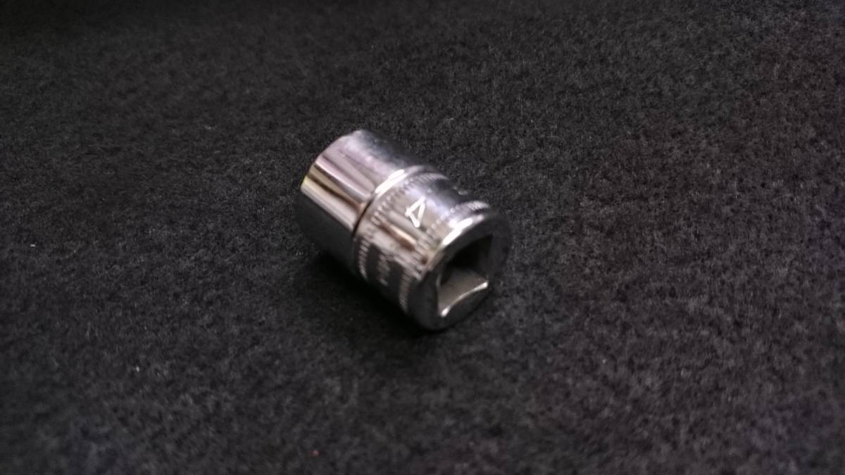・ Snap-on スナップオン 3/8sq 9.5mm シャロー ソケット 12角 14mm FM14拍卖