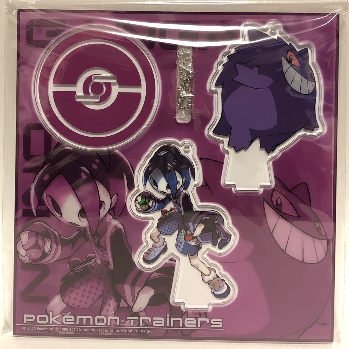 【オニオン&ゲンガー】Pokemon Trainers アクリルスタンドキーホルダー ポケモントレーナーズ ポケモンセンター限定拍卖
