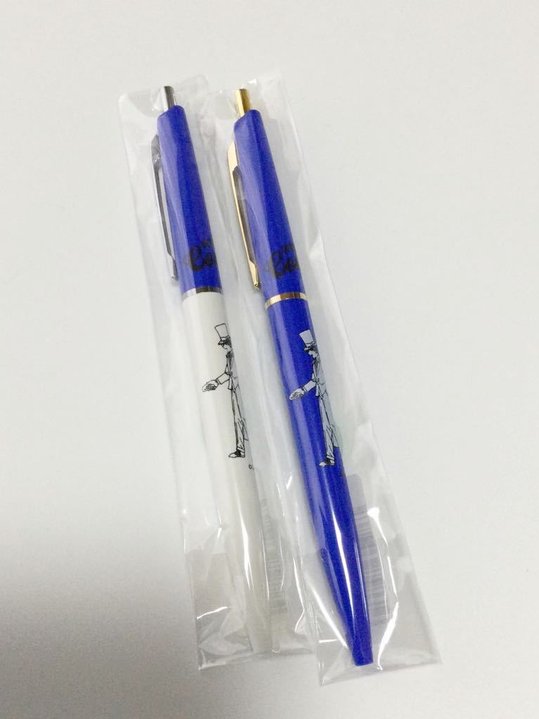 新品 送料無料 鳥取 コナン探偵社限定 名探偵コナン アンテリックボールペン&シャープペンセット 怪盗キッド拍卖
