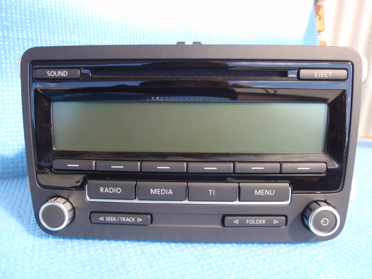 ★ VW フォルクス ワーゲン 純正 ★ CD / TUNER VW-5M0 035 183 BP-7 647 208 306 1点拍卖