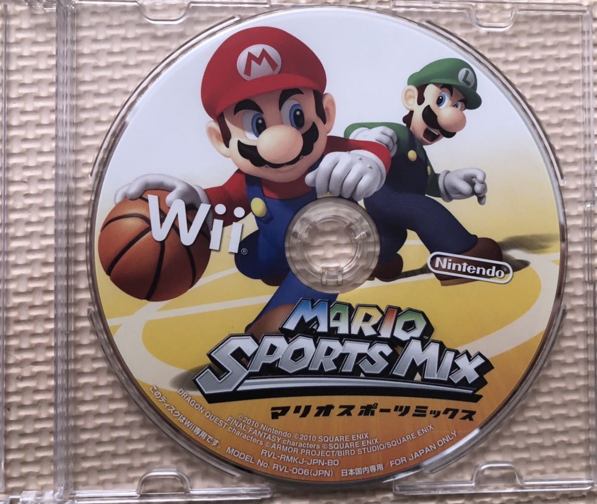 Wii マリオスポーツミックス ディスクのみ拍卖