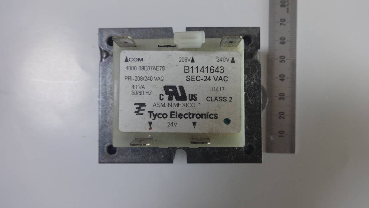☆タイコ製 通電確認済み 1次側208、240V、2次側24V ¥200より最落なし拍卖