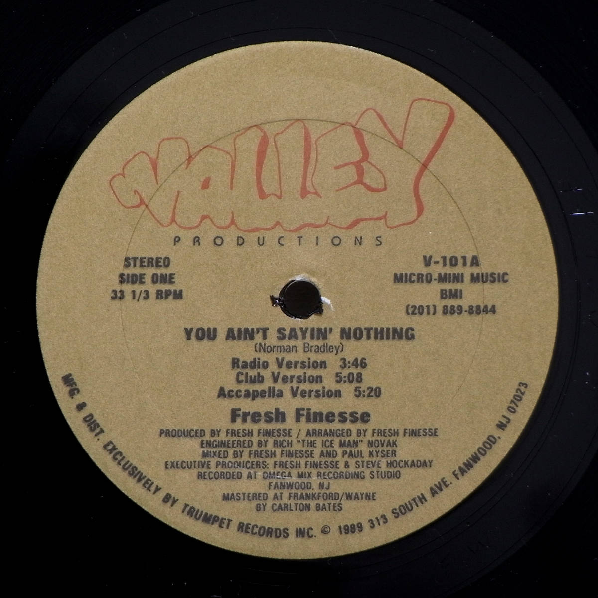 ミドル■Fresh Finesse■☆You Ain't Sayin' Nothing☆拍卖