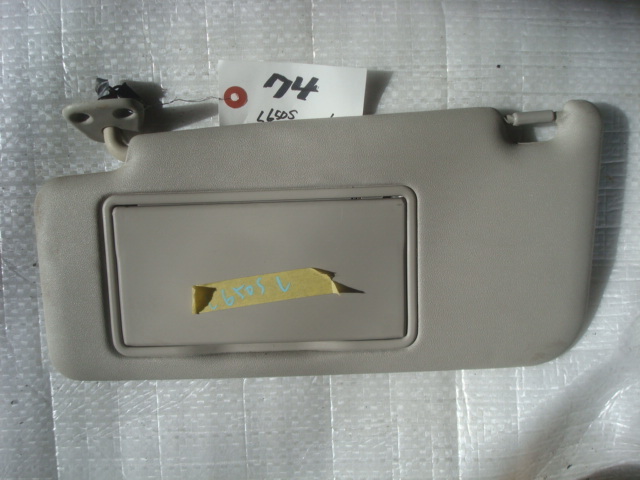 74 ミラジーノ L650S 左 サンバイザー 助手席側 日除け 鏡 照明付き拍卖