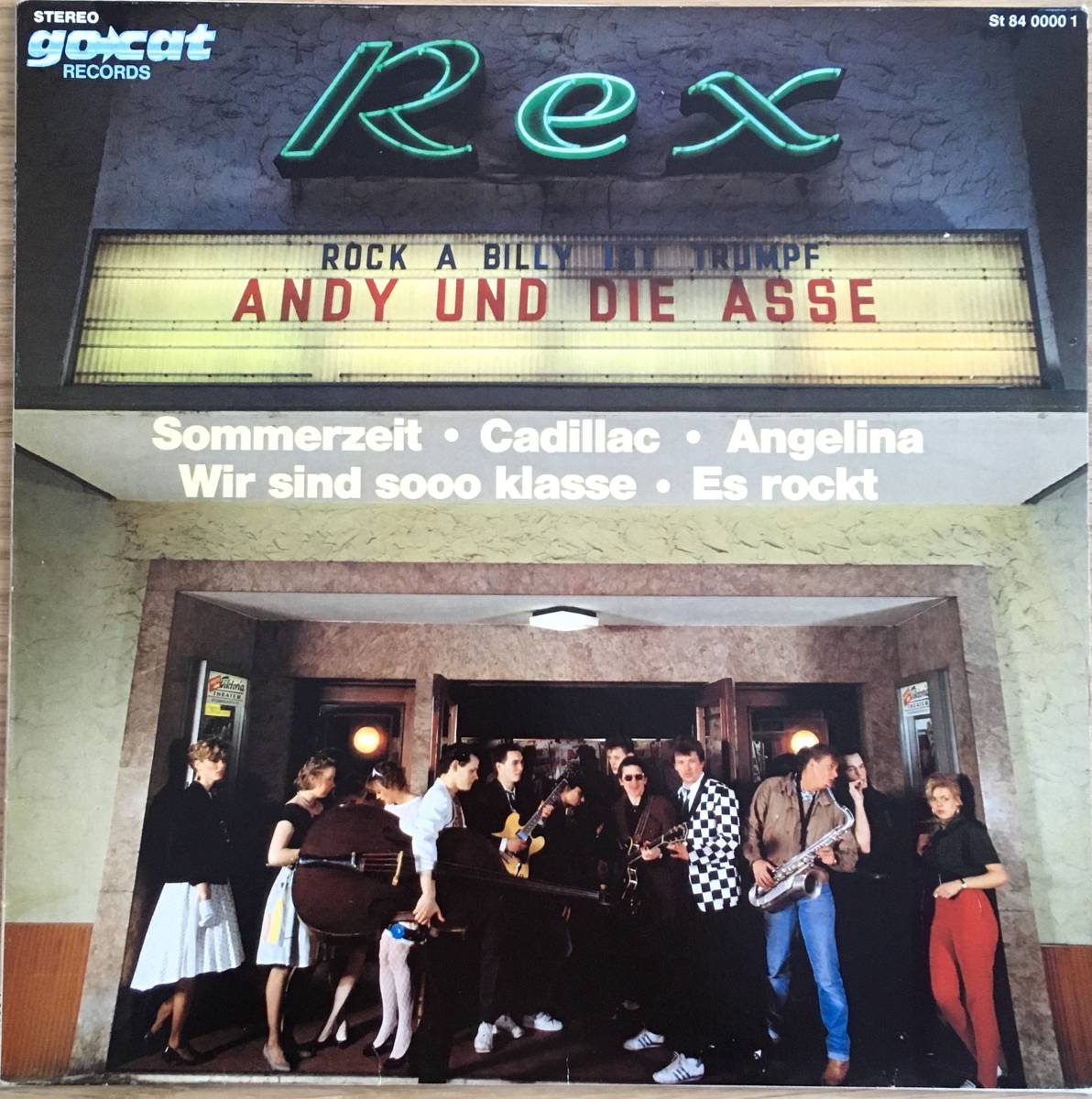 10'' Andy Und Die Asse Rock-A-Billy Ist Trumpf ネオロカビリー サイコビリー whistle bait keytones runaway boys boppin'b stargazers拍卖