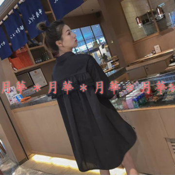 黒 L フリル レース シャツ ブラウス トップス 新品 即納 250636 レディース 長袖 春 夏 ブラック拍卖