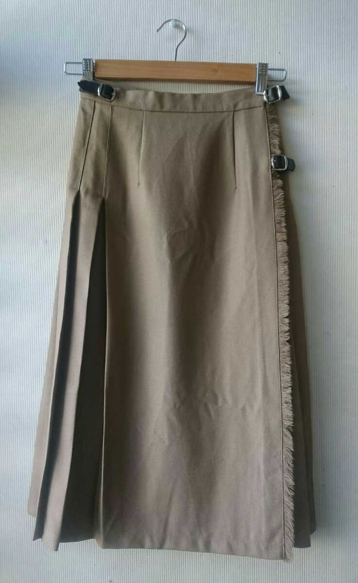 オニールオブダブリン o'neil of dublin 定番 ベージュ スカート 8 ビームス BEAMS ウール オニール拍卖