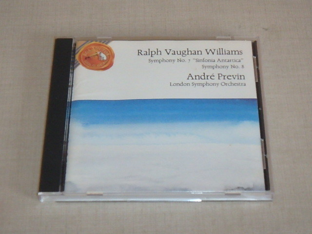 Vaughan Williams(ヴォーン・ウィリアムズ):Symphonies 7 & 8 / Previn / CD / US盤拍卖