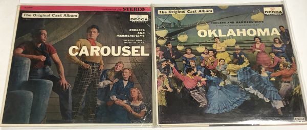 RODFERS AND HAMMERSTEINS/CAROUSEL OKLAHOMA ロジャース&ハマースタイン LPレコード拍卖