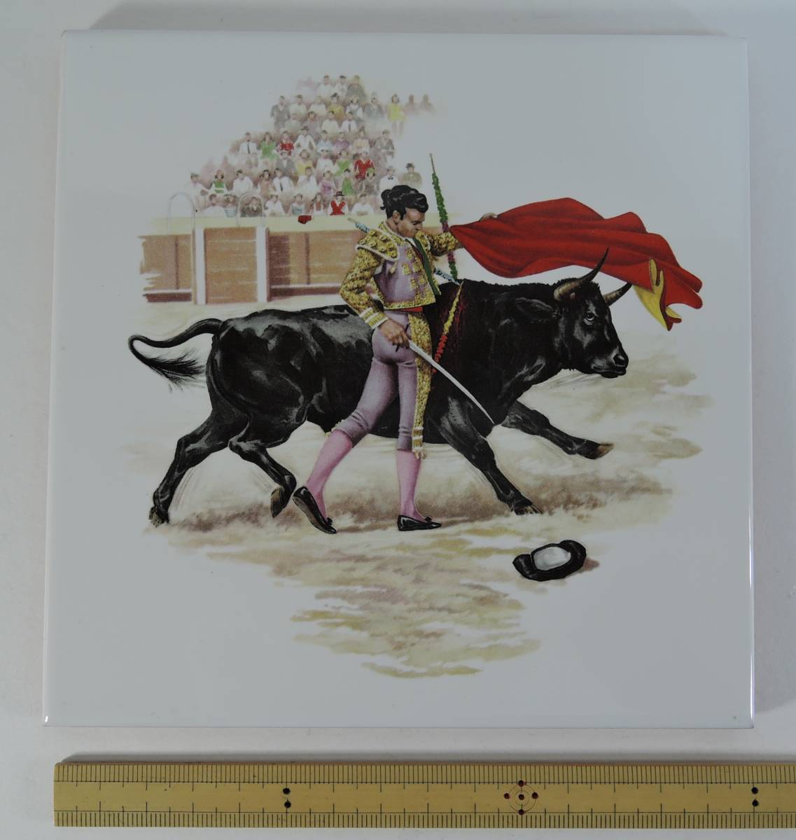 ☆Z08■スペイン製 闘牛士 陶板 ALCORA■拍卖