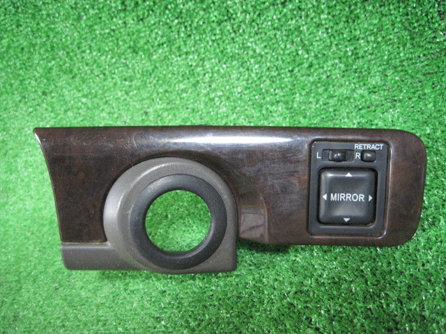 トヨタ クレスタ JZX105 / GX105 電動格納 ドアミラースイッチ 中古 183534 配線9本 カプラー付き カバー付き 210089拍卖